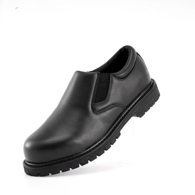 Купить Goodyear Welted Шеф-обувь Черная кожаная обувь online manufacture