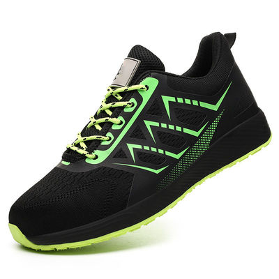 Купить Unisex Flying Knit Kevlar Steel Toe Промышленная обувь для женщин online manufacture