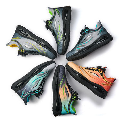 Купить Дышащая удобная защитная обувь Flyknit Рабочая обувь со стальным носком Противопрокольная защитная обувь из кевлара для мужчин Промышленная рабочая обувь ТПУ online manufacture